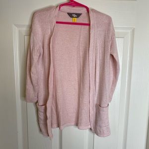 Pink cardigan